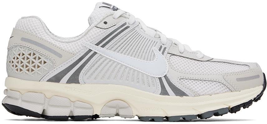 Shop Nike Gray Zoom Vomero 5 Se Sneakers In Platinum Tint/photon