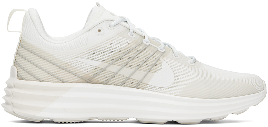 Nike: White Lunar Roam Sneakers | SSENSE