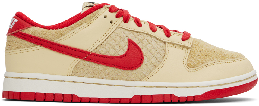 Nike Dunk Low Retro Se Casual Shoes In Team Gold/university
