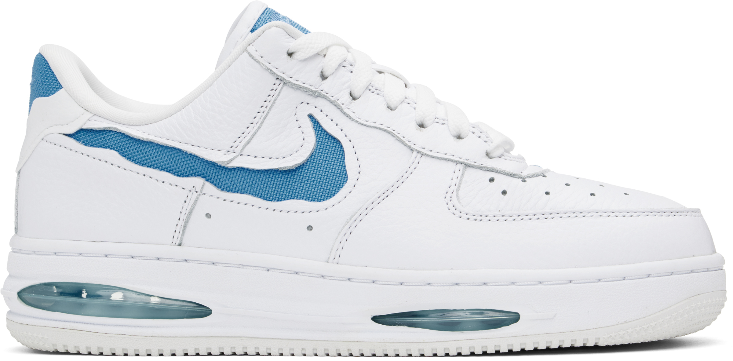 mens white and blue air force 1