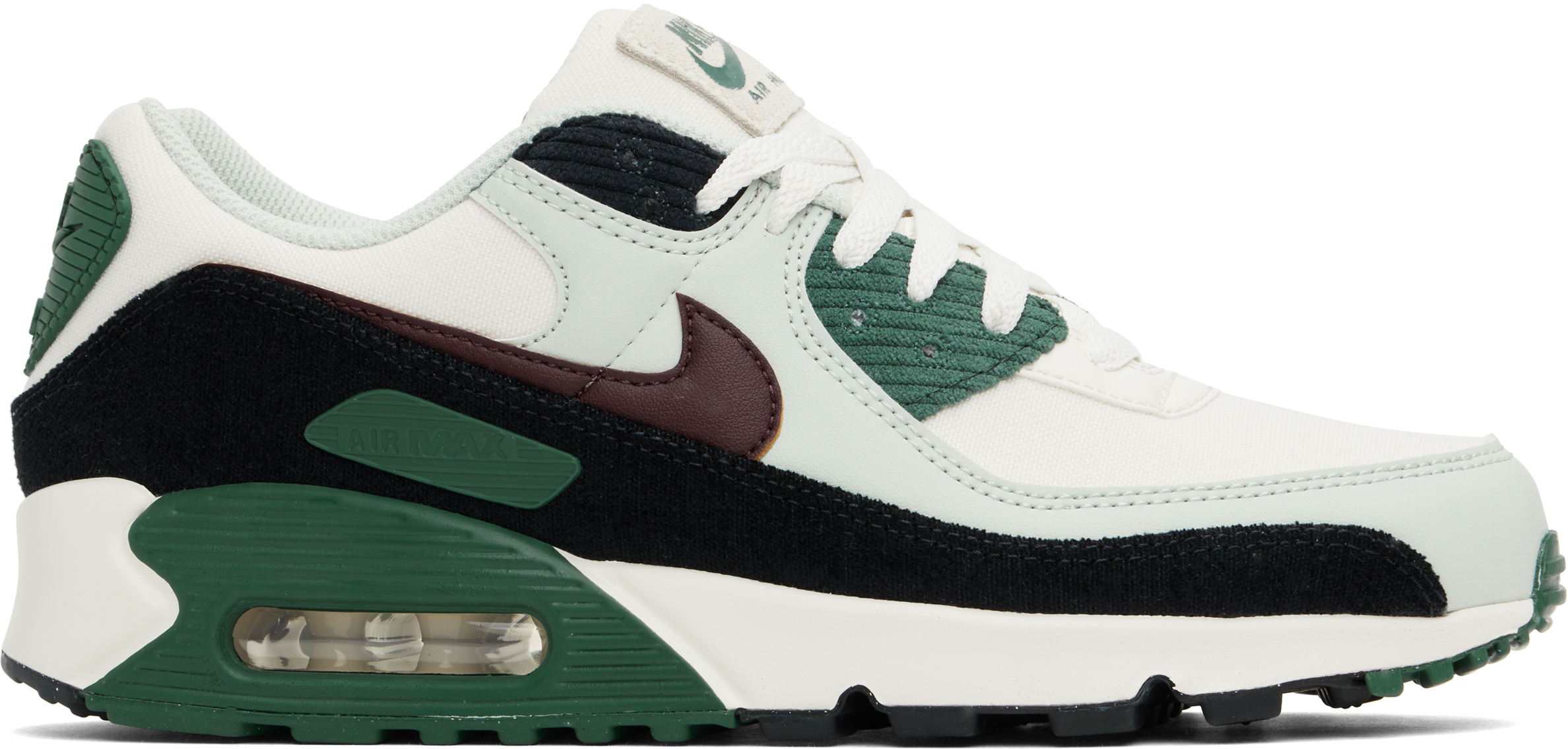 Nike Men's Air Max 90 Prm Notebook Scribbles Casual Sneakers From Finish Line In Phantom/burgundy Cru