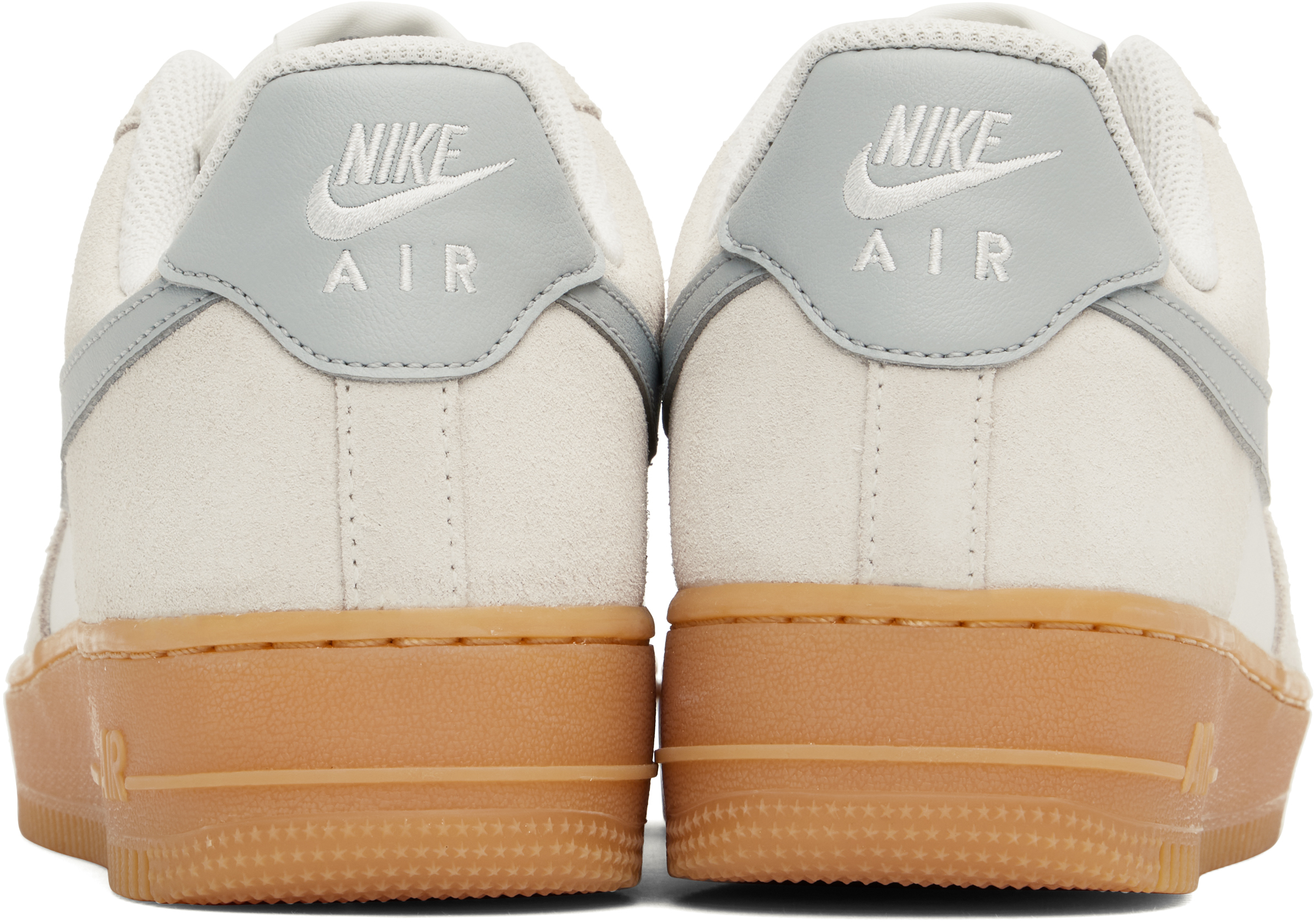 Nike Men's Air Force 1 '07 Lv8 Shoes In Phantom/gum Yellow/summit White/light Smoke Grey In Phantom/lt Smoke Gre
