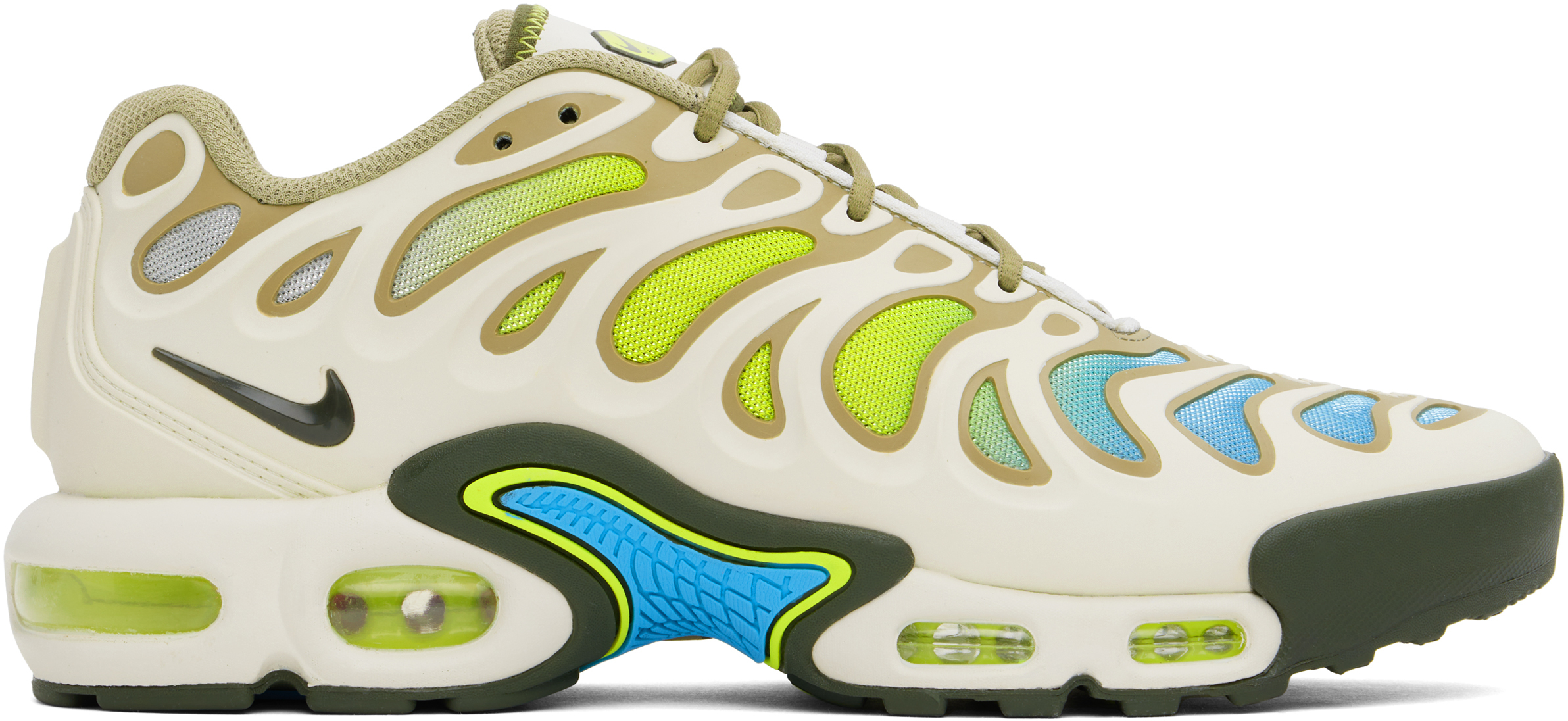Nike Men's Air Max Plus Drift Casual Sneakers From Finish Line In Phantom/cargo Khaki-