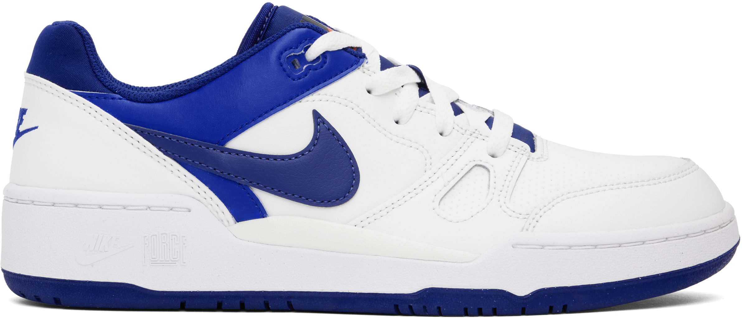 Nike Men's Full Force Low Shoes In Summit White/deep Ro