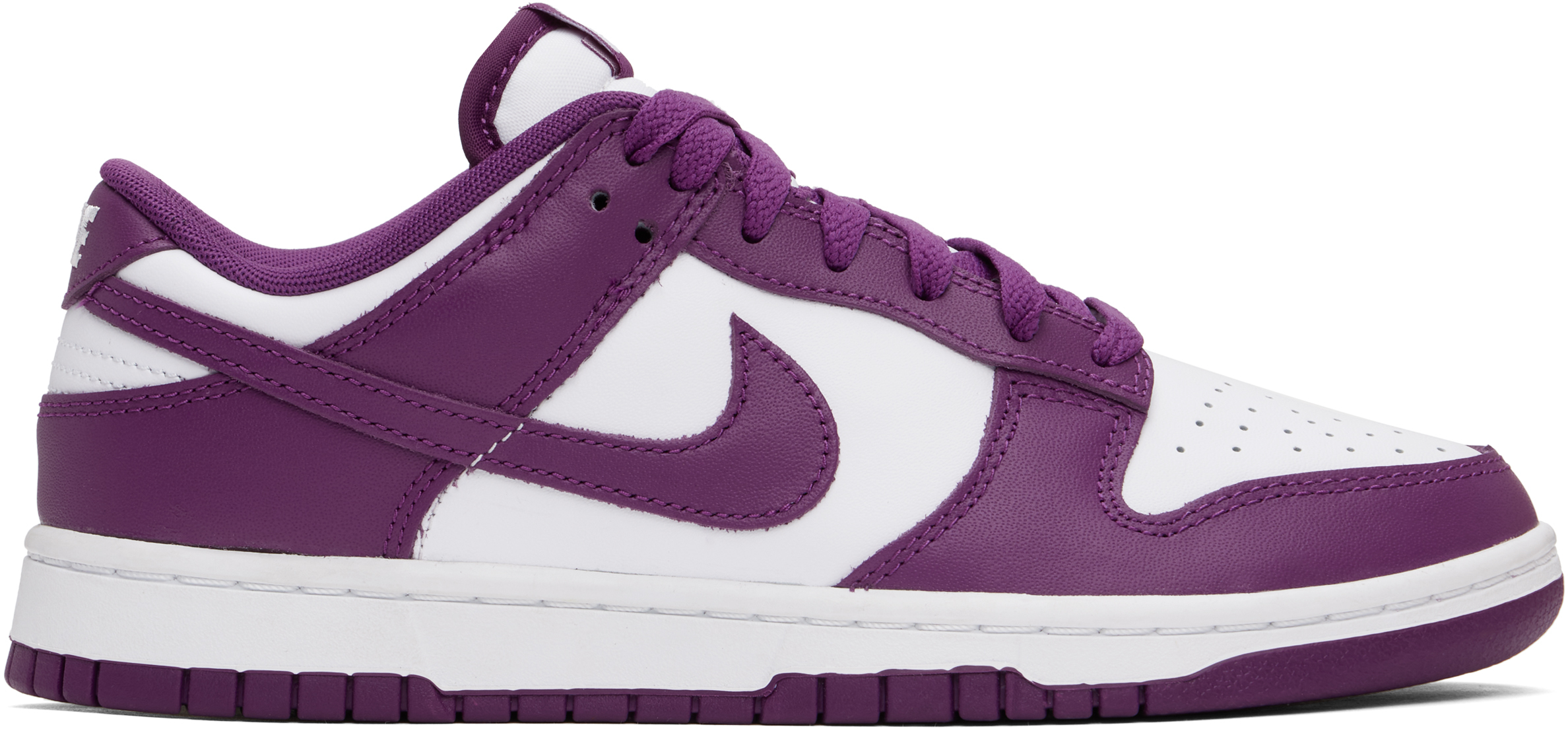 Nike Dunk Low Retro In White/viotech-white