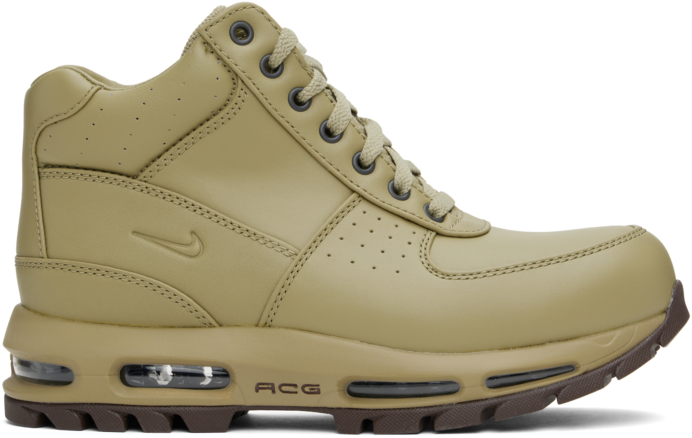 Nike Khaki Air Max Goadome Boots In Brown | ModeSens