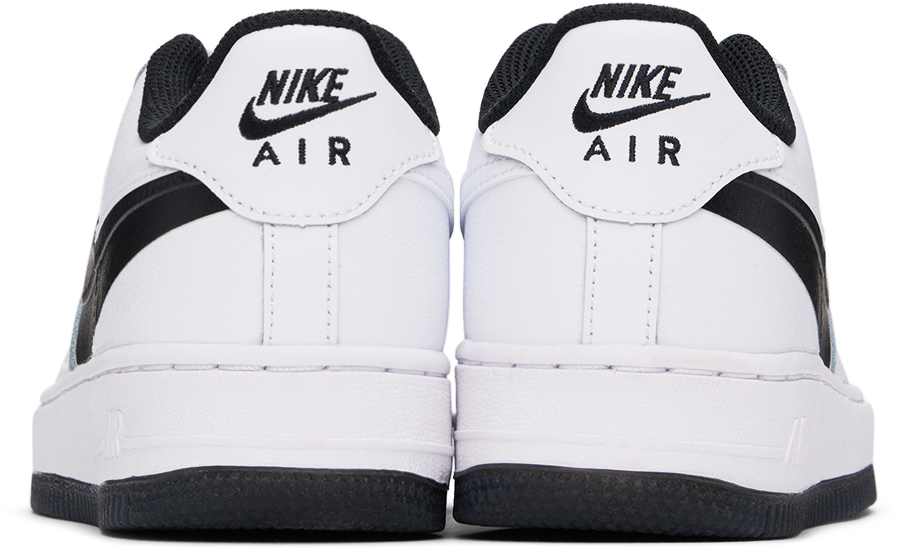 Nike Kids White Air Force 1 Lv8 4 Big Kids Sneakers In White/white