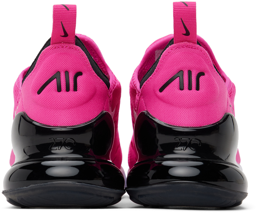 NIKE KIDS PINK AIR MAX 270 BIG KIDS SNEAKERS 