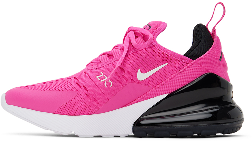 NIKE KIDS PINK AIR MAX 270 BIG KIDS SNEAKERS 