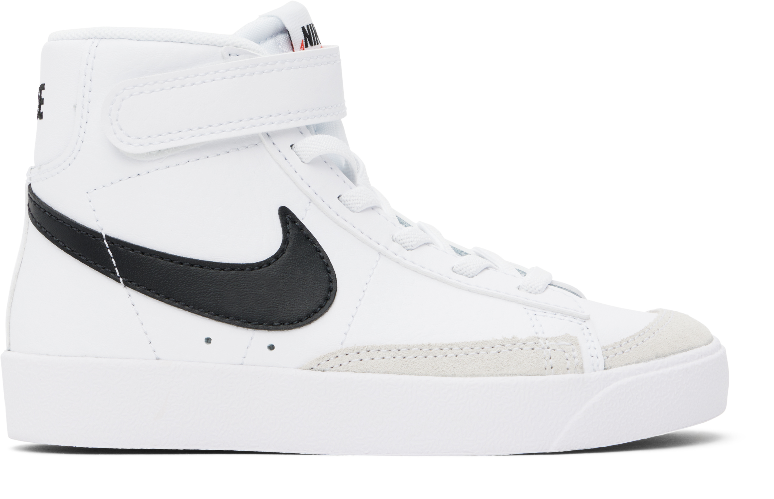 NIKE LITTLE KIDS WHITE BLAZER MID '77 SNEAKERS 