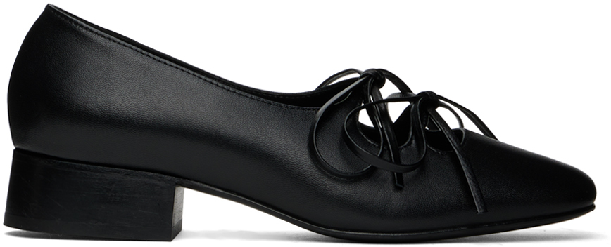 Black Isabel Ballerina Flats