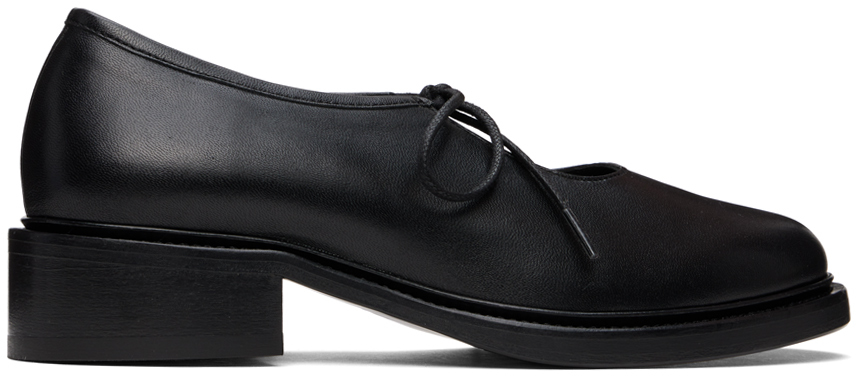 Nicole Saldaña: Black Fabiana Loafers | SSENSE