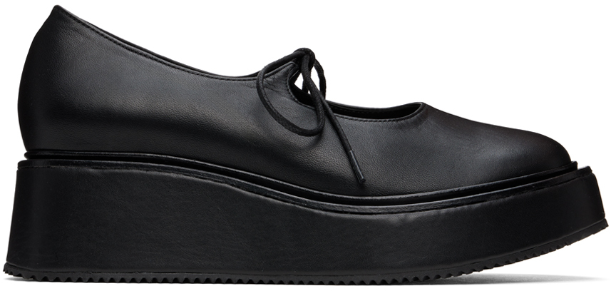 Shop Nicole Saldaã±a Black Fabiana 3.0 Loafers