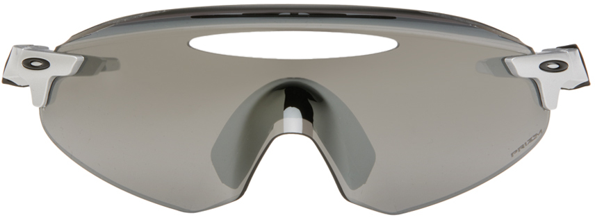 Silver Encoder Ellipse Sunglasses