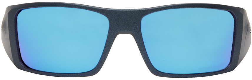 Shop Oakley Black Heliostat Sunglasses In 923113