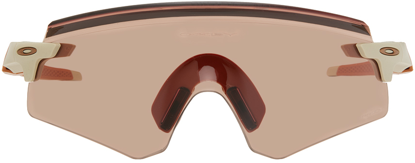 Oakley Beige & Orange Encoder Sunglasses In Brown
