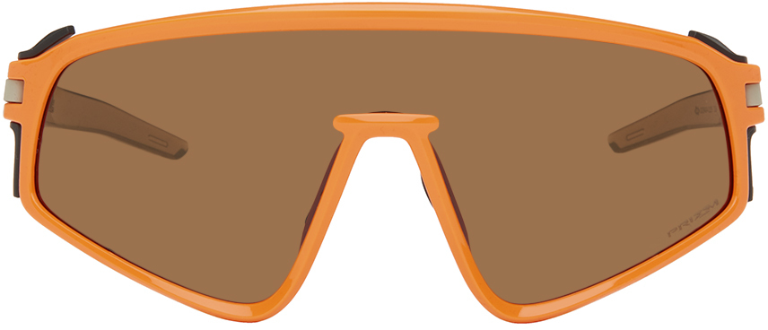 Oakley Orange Latch Panel Sunglasses In Brown