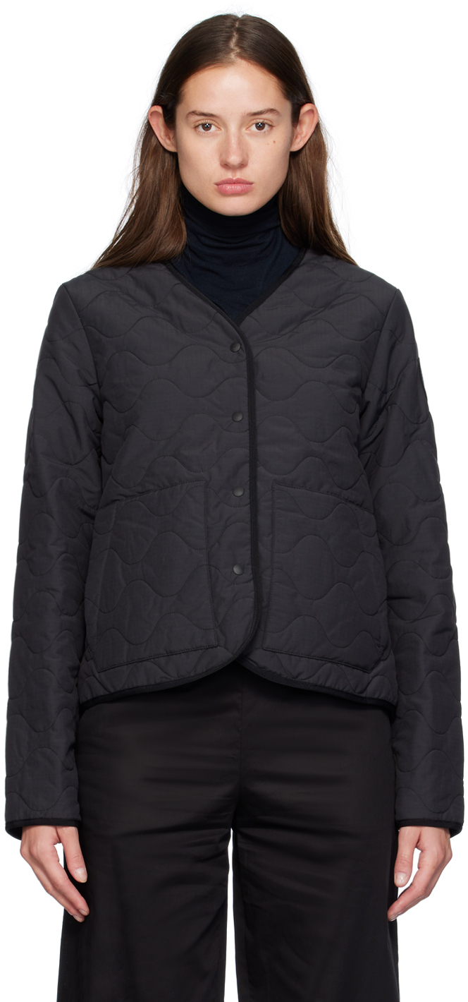 Shop Canada Goose Black 'black Label' Annex Liner Reversible Jacket In 61 Black