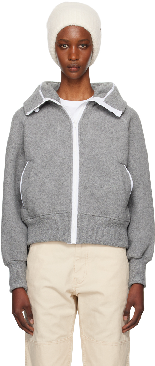 Canada Goose: Gray Chilliwack Bomber Jacket SSENSE - Main Image