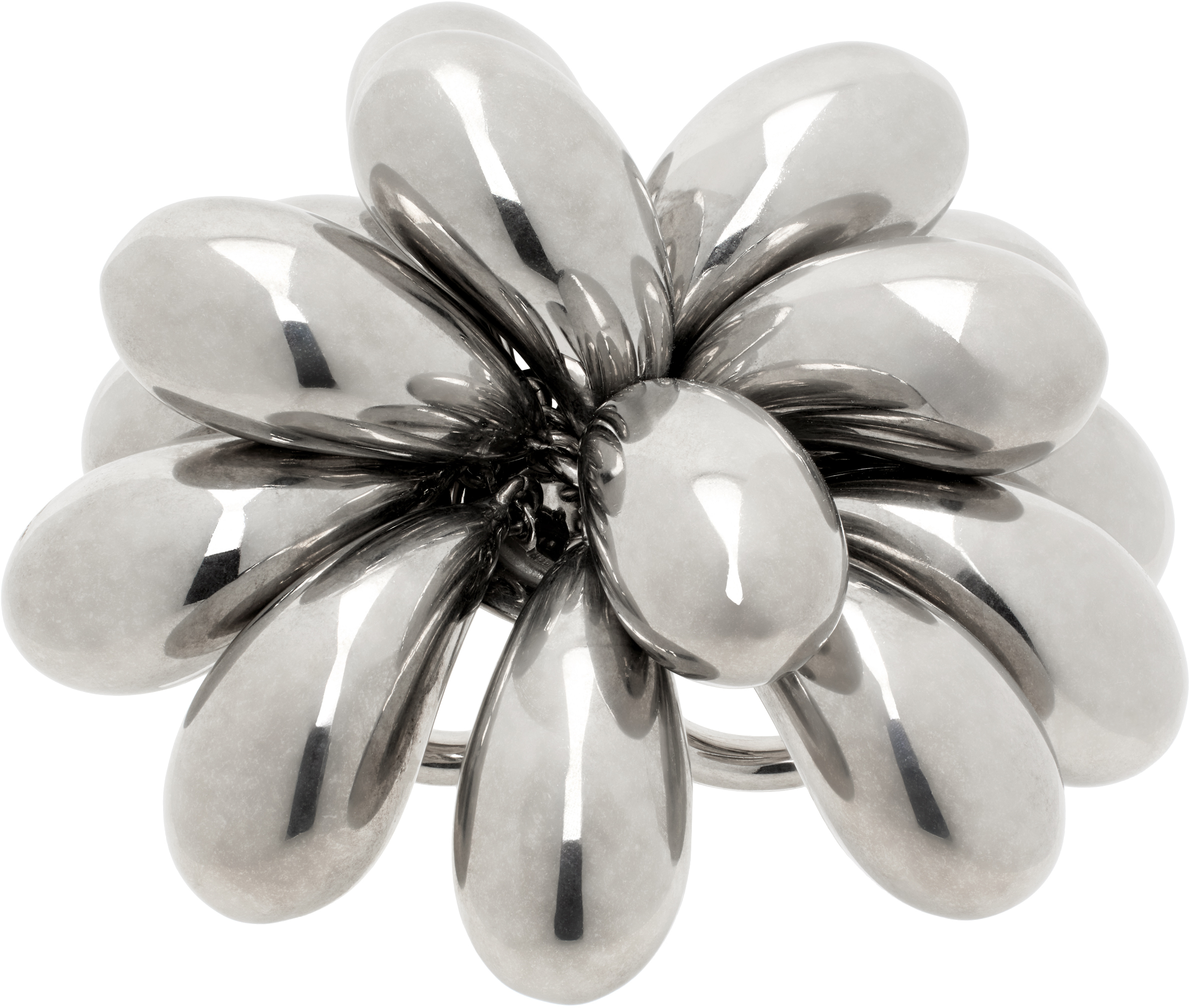 Shop Hugo Kreit Silver Pistil Ball Ring