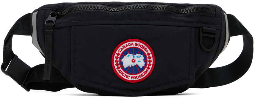 Black Waist Pack Belt Bag