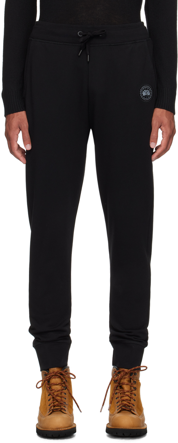 Pantalon de survêtement avec cordon de serrage noir | Terranova