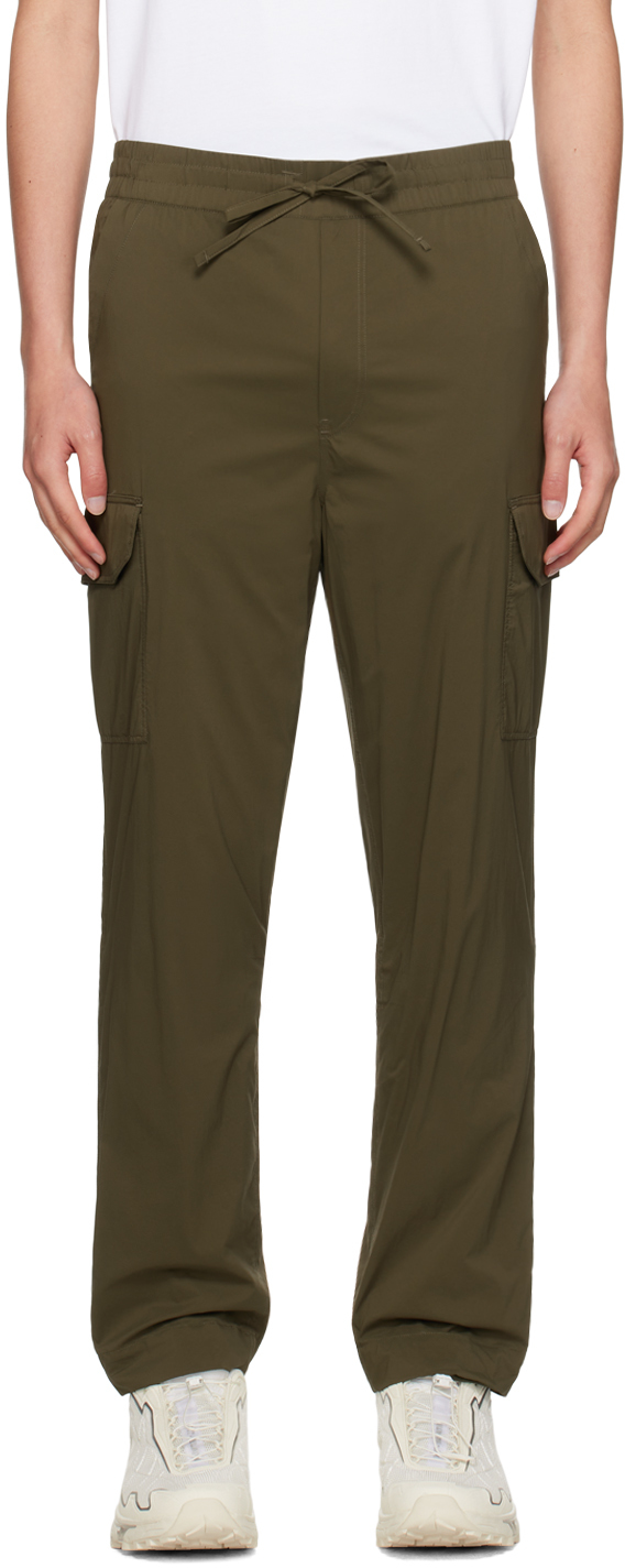 Shop Canada Goose Khaki Killarney Trousers In Military Green