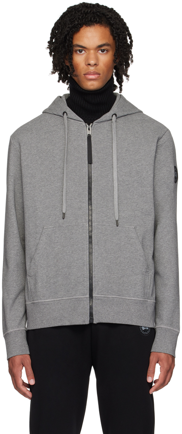 Gray 'Black Label' Huron Hoodie