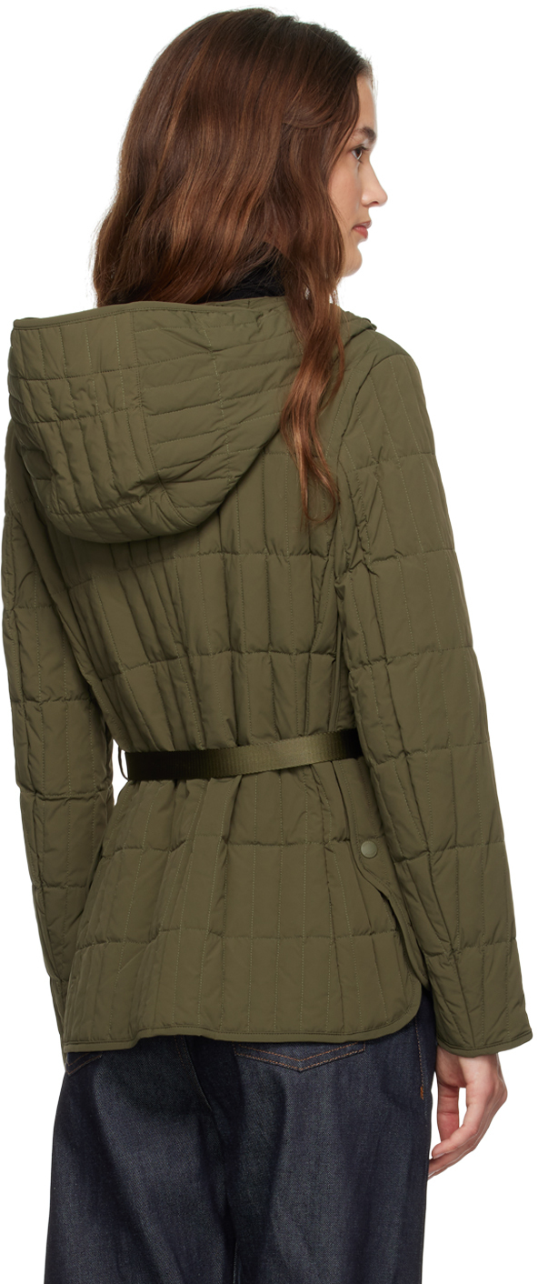 Mackage Green Raja Down Jacket In C0339 Light Military