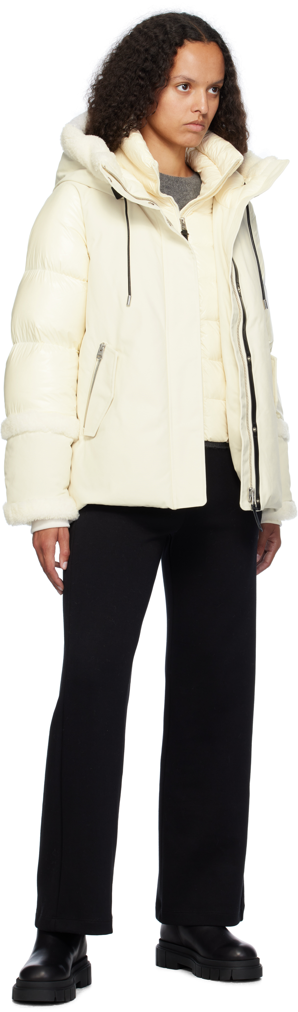 Mackage Michi Jacket In Cream