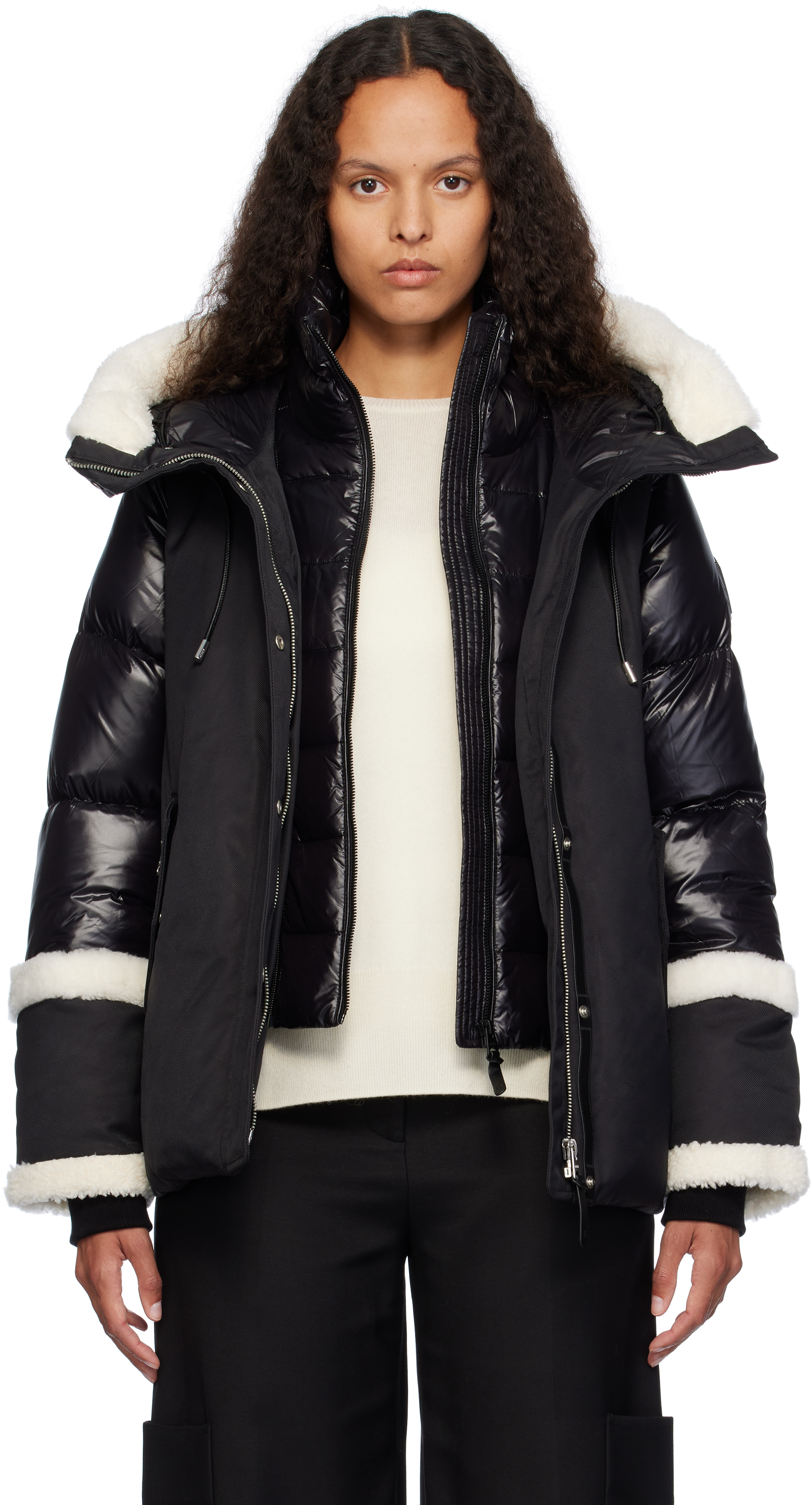 Black Cyrah Down Jacket