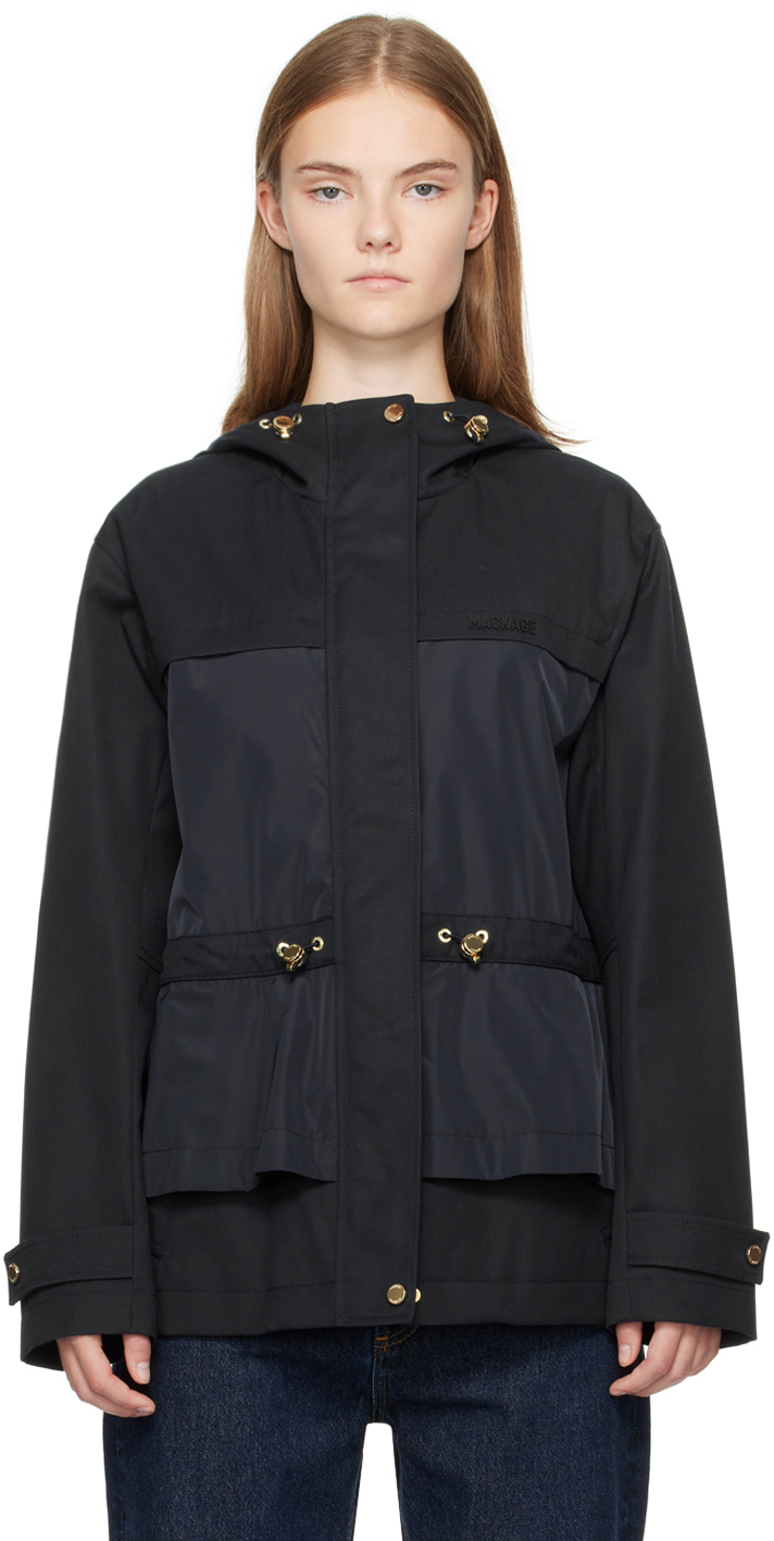 Navy Kaori-Lvs Hybrid Jacket