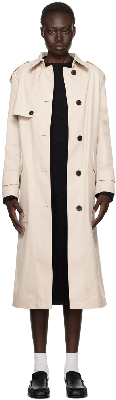 Beige smart coat best sale