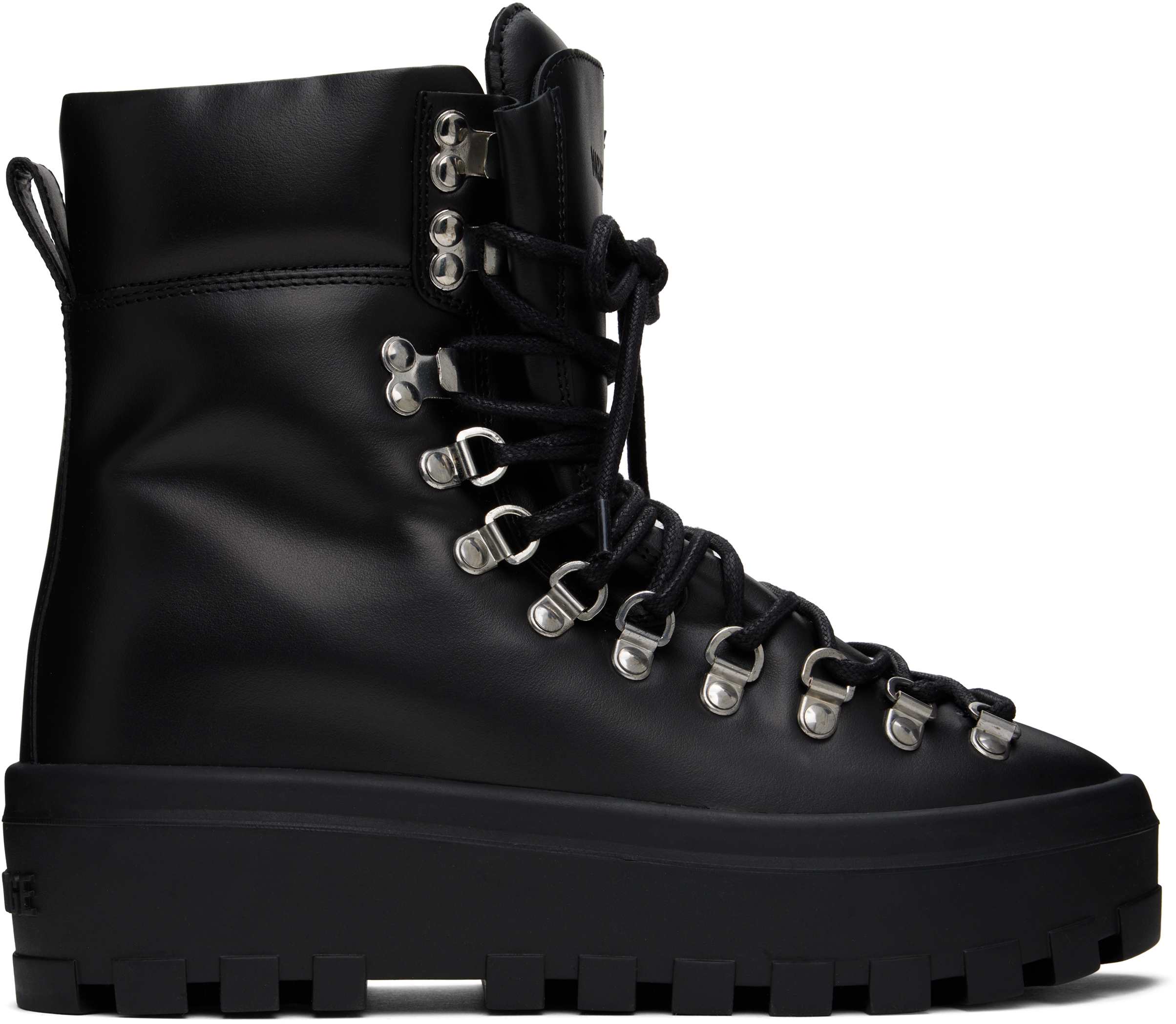 Shop Mackage Black Bain-w Boots In C0001 Black