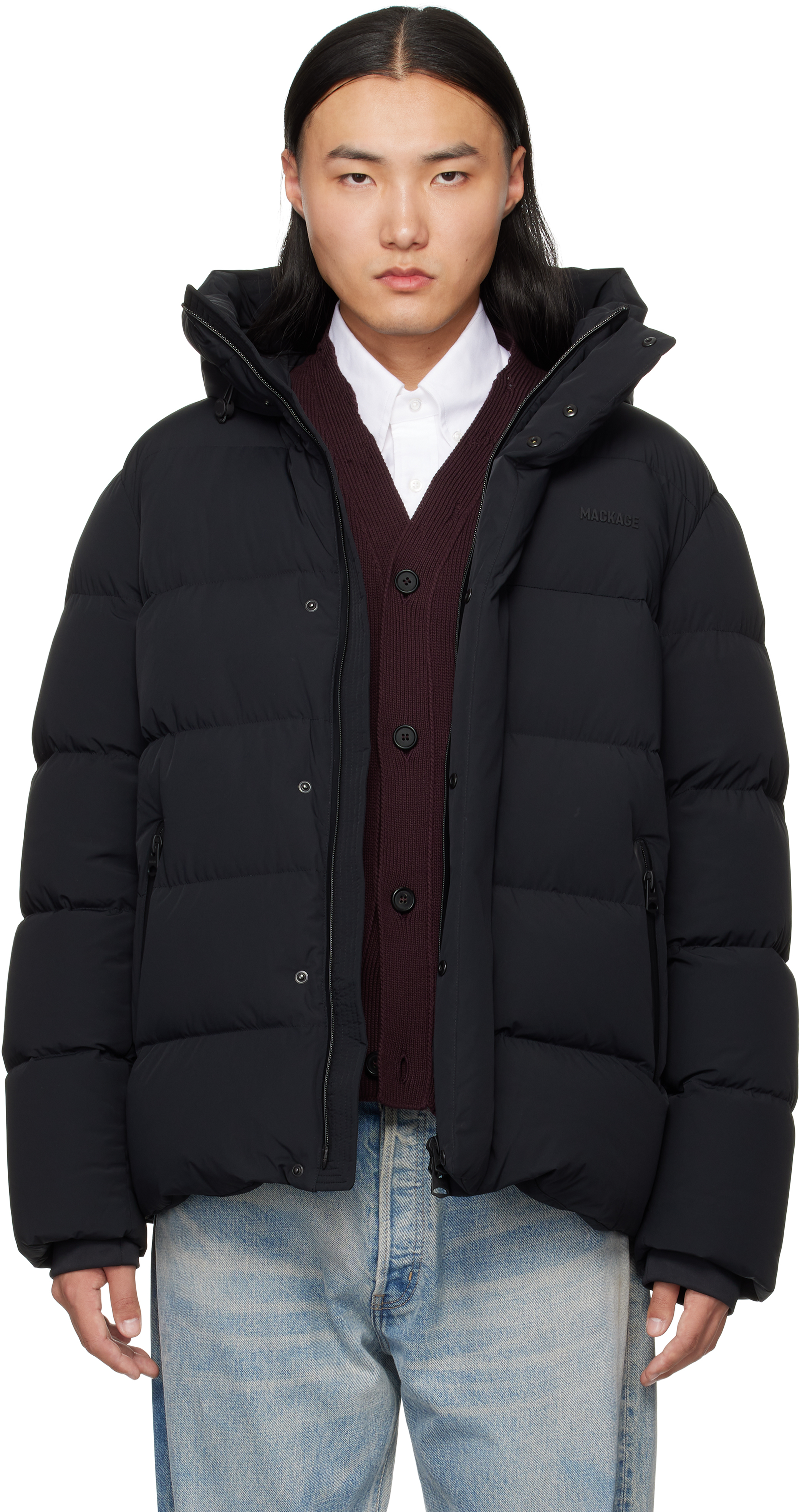 Black Graydon-City Down Jacket