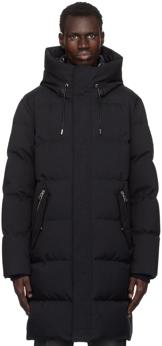 Black Antoine 2-In-1 Down Jacket