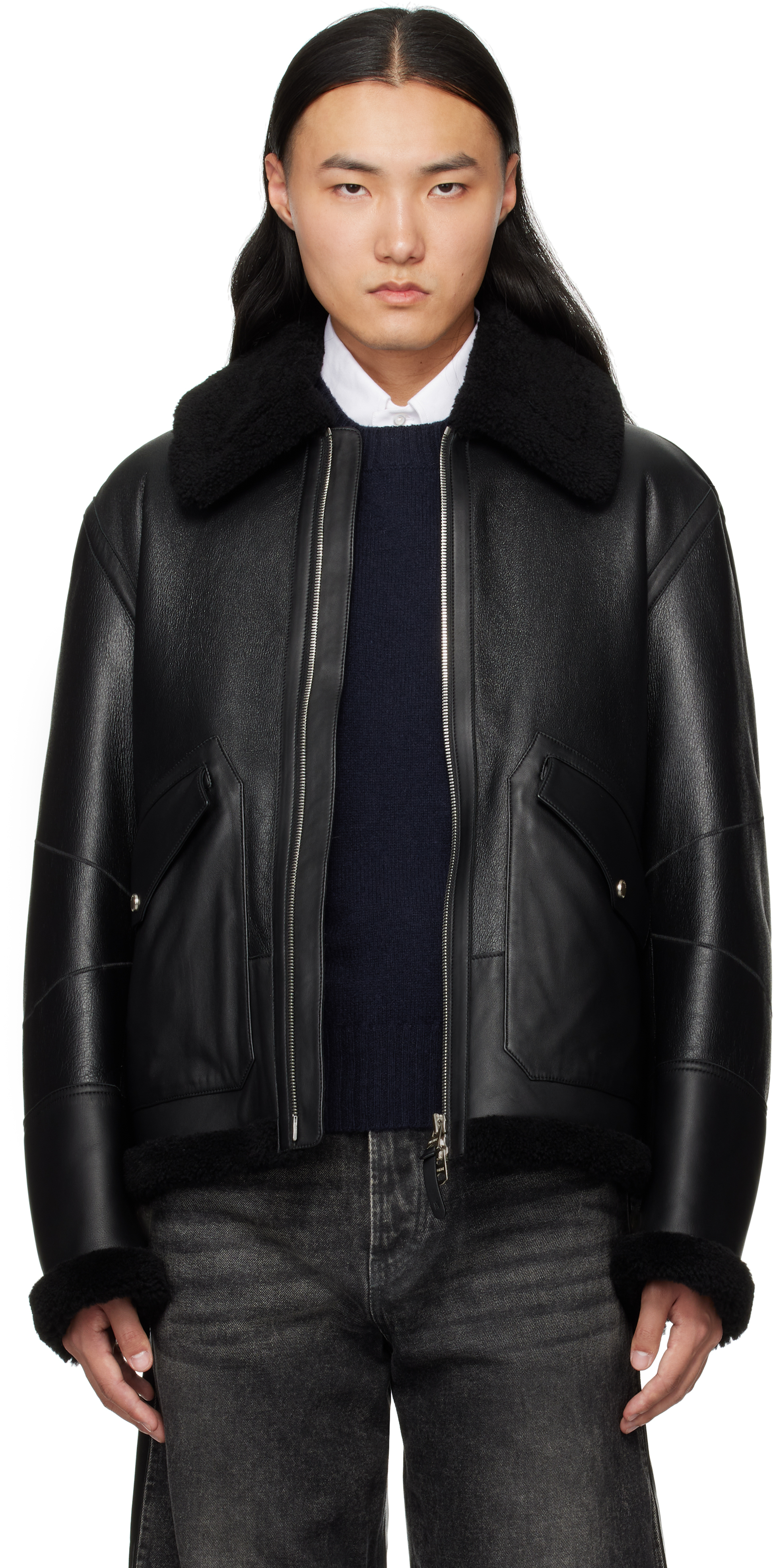 Black Atlas-Sh Shearling Jacket