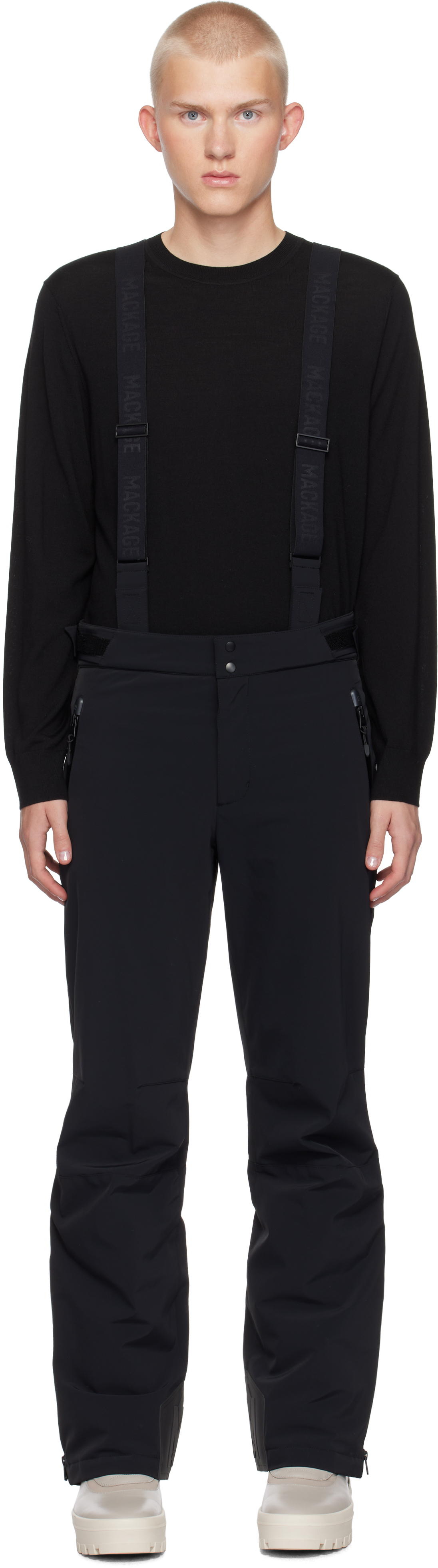 Shop Mackage Black Kenyon Snow Pants