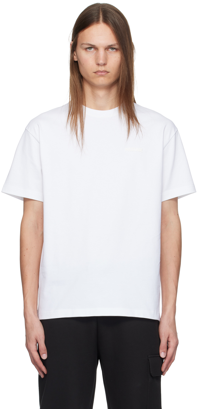 Shop Mackage White Tee-r T-shirt In White C0100