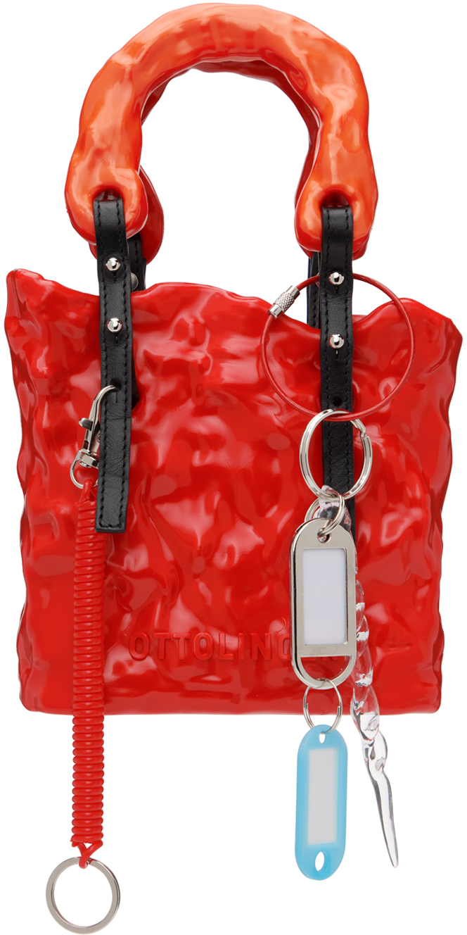 Red Signature Ceramic Bag