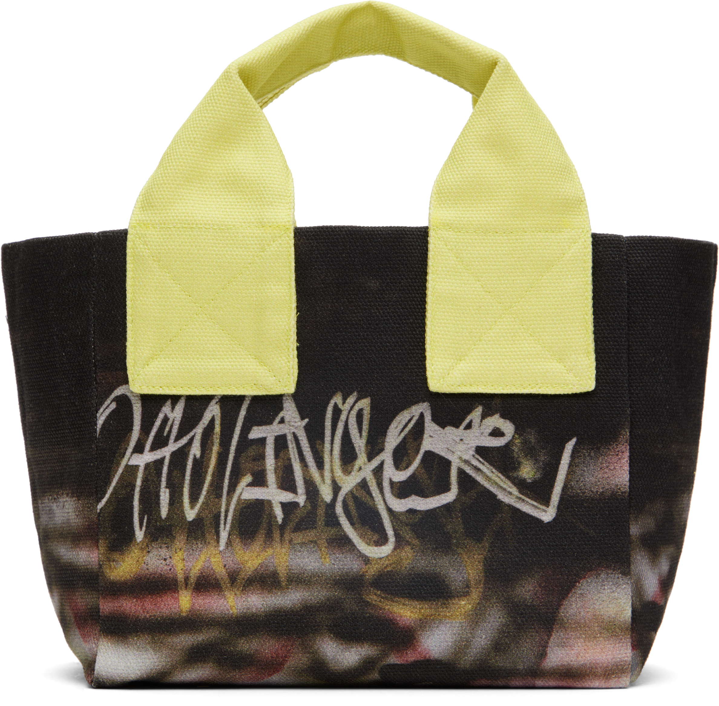 Black & Yellow Mini Tote