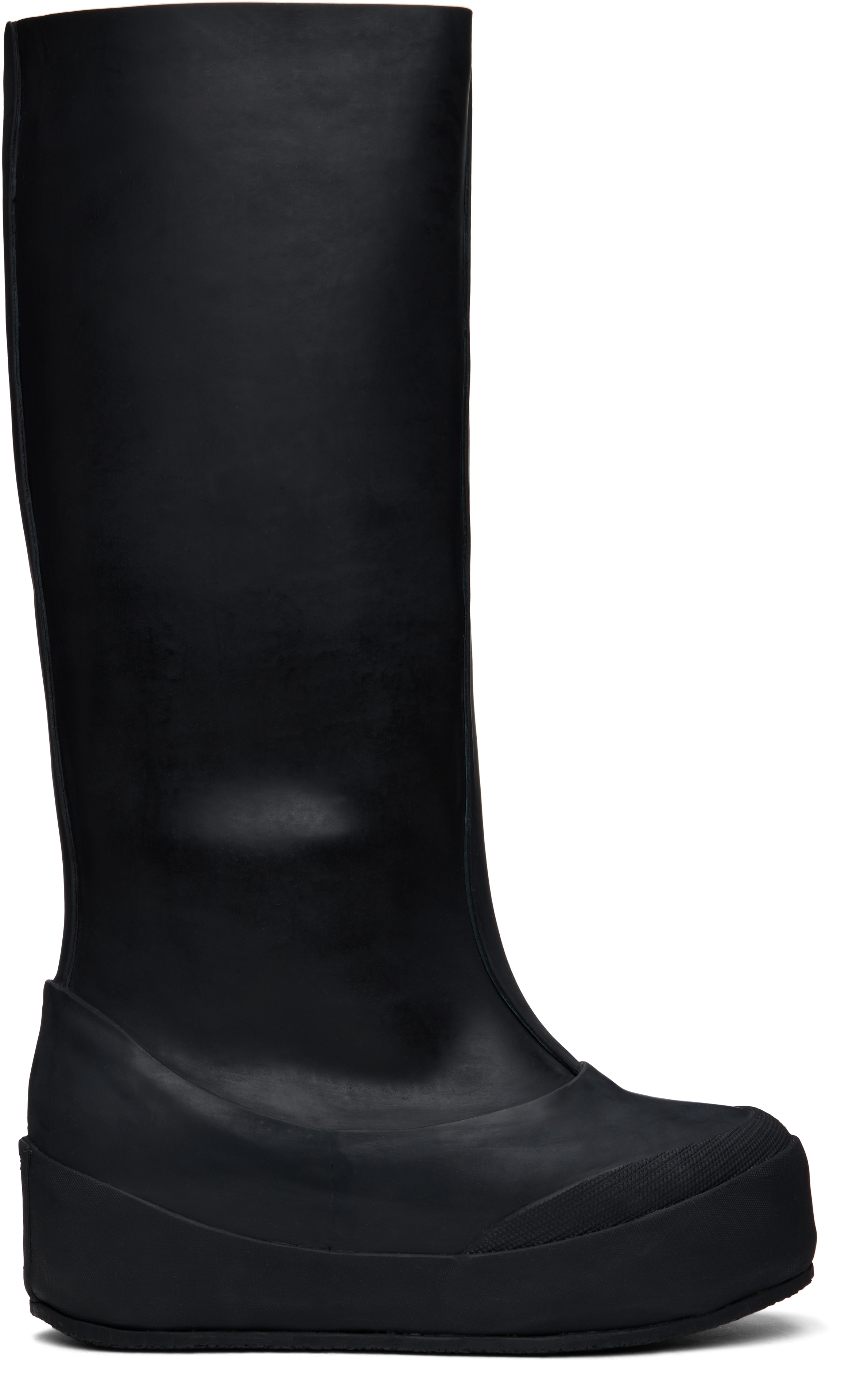 Shop Ottolinger Black Rubber Tall Boots