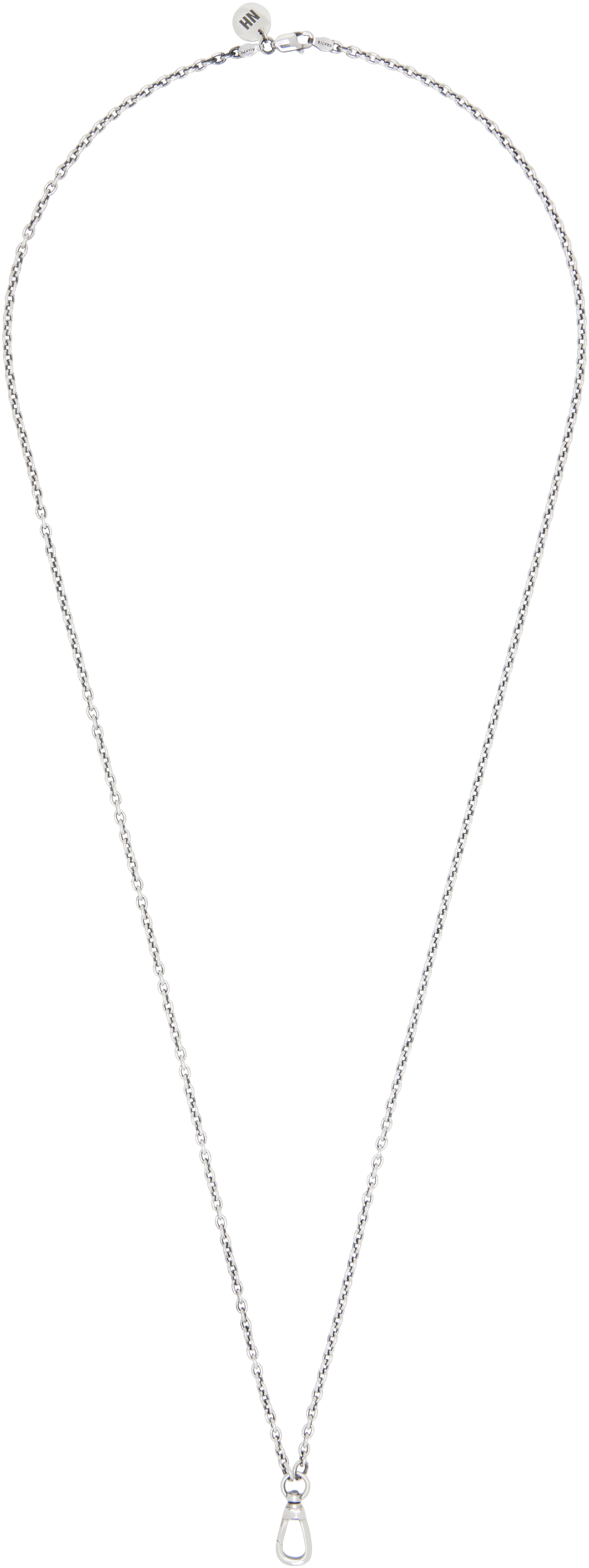 Shop Neighborhood Silver Swivel Hook Necklace