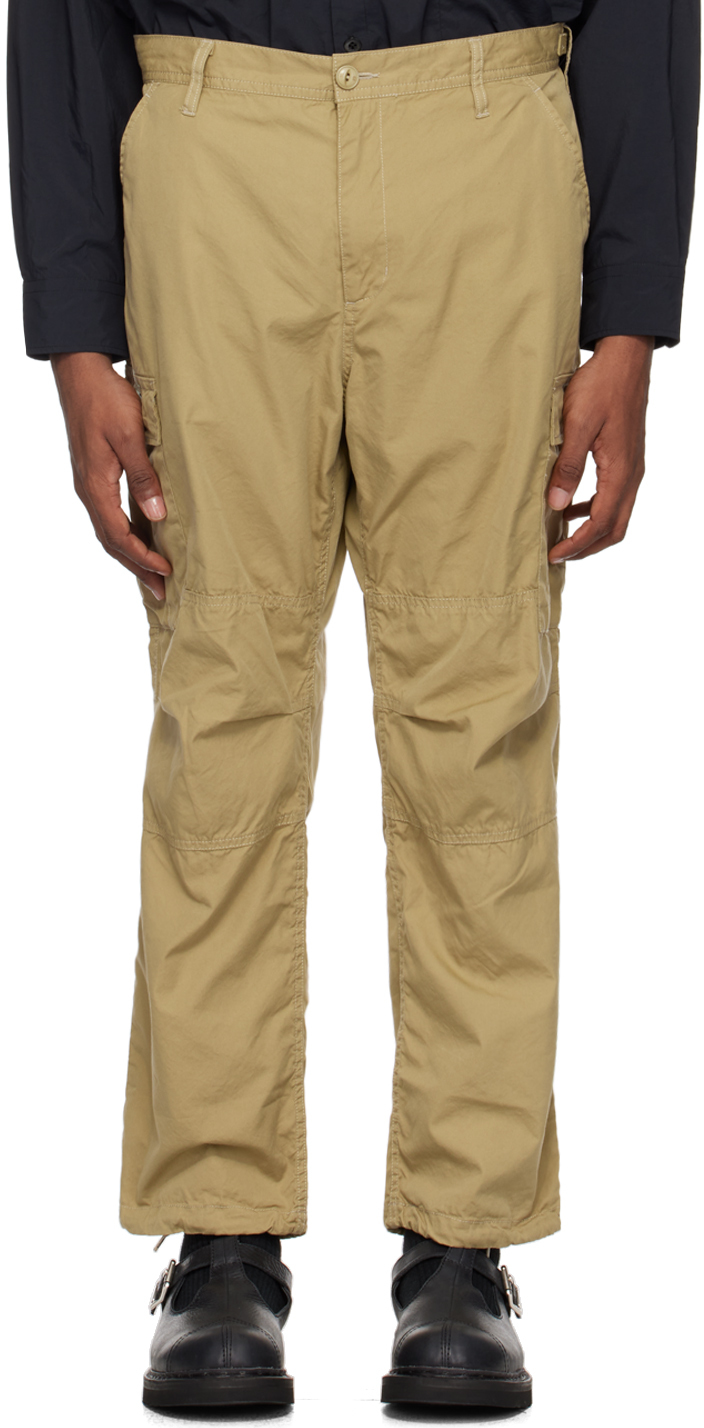 Shop Neighborhood Beige Bdu Cargo Pants