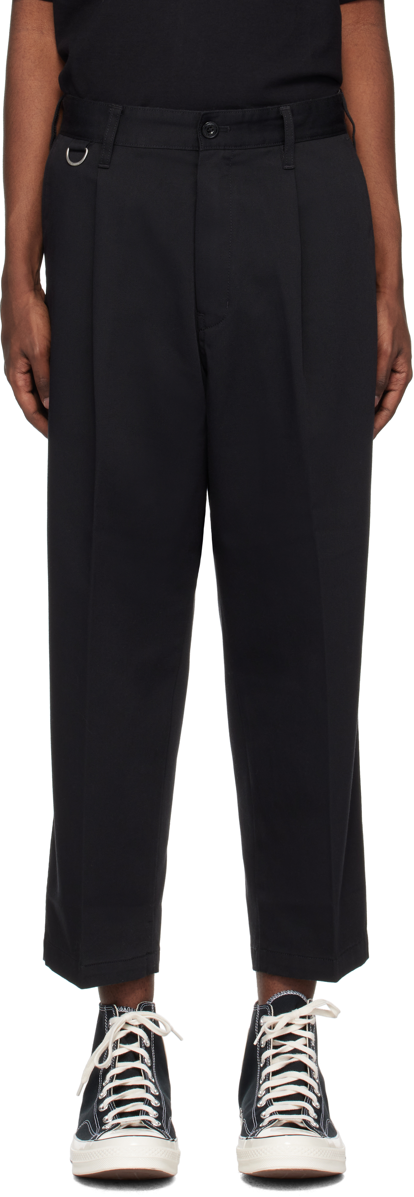 Black Dickies Edition Tuck Wide Trousers