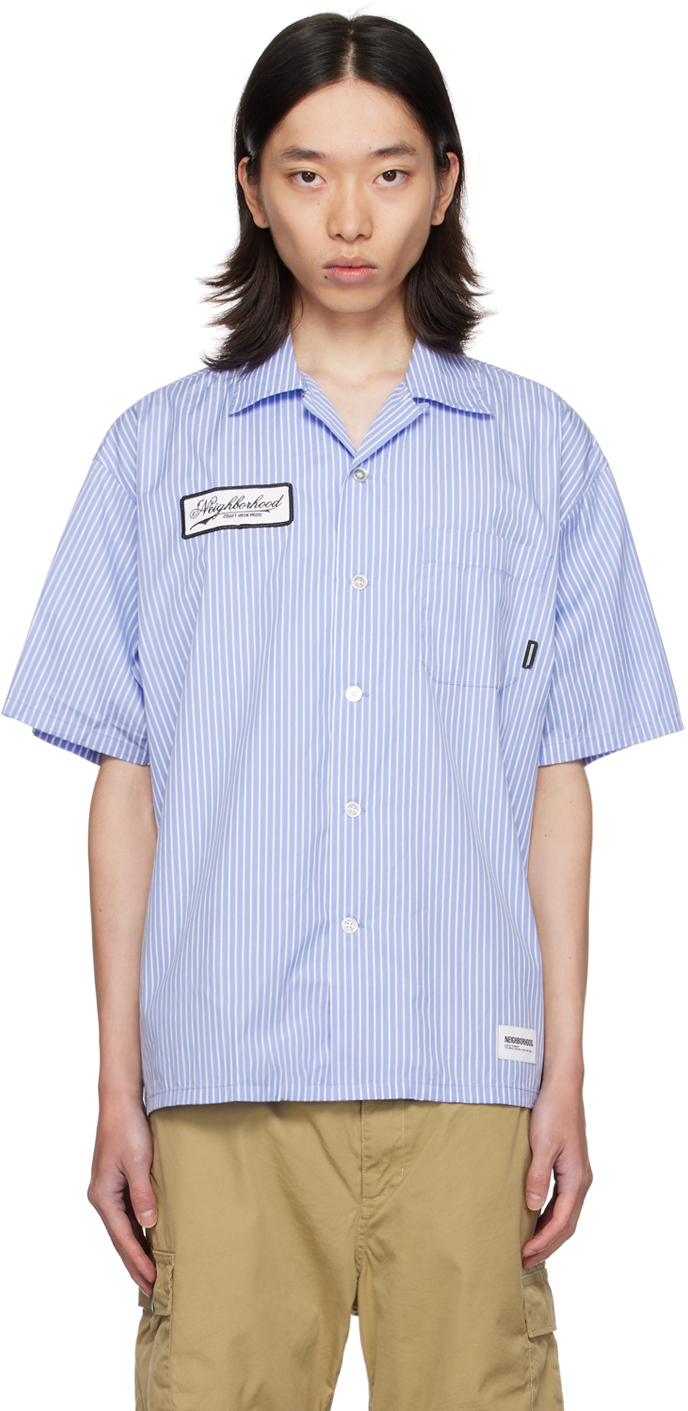 Blue Stripe Work Shirt