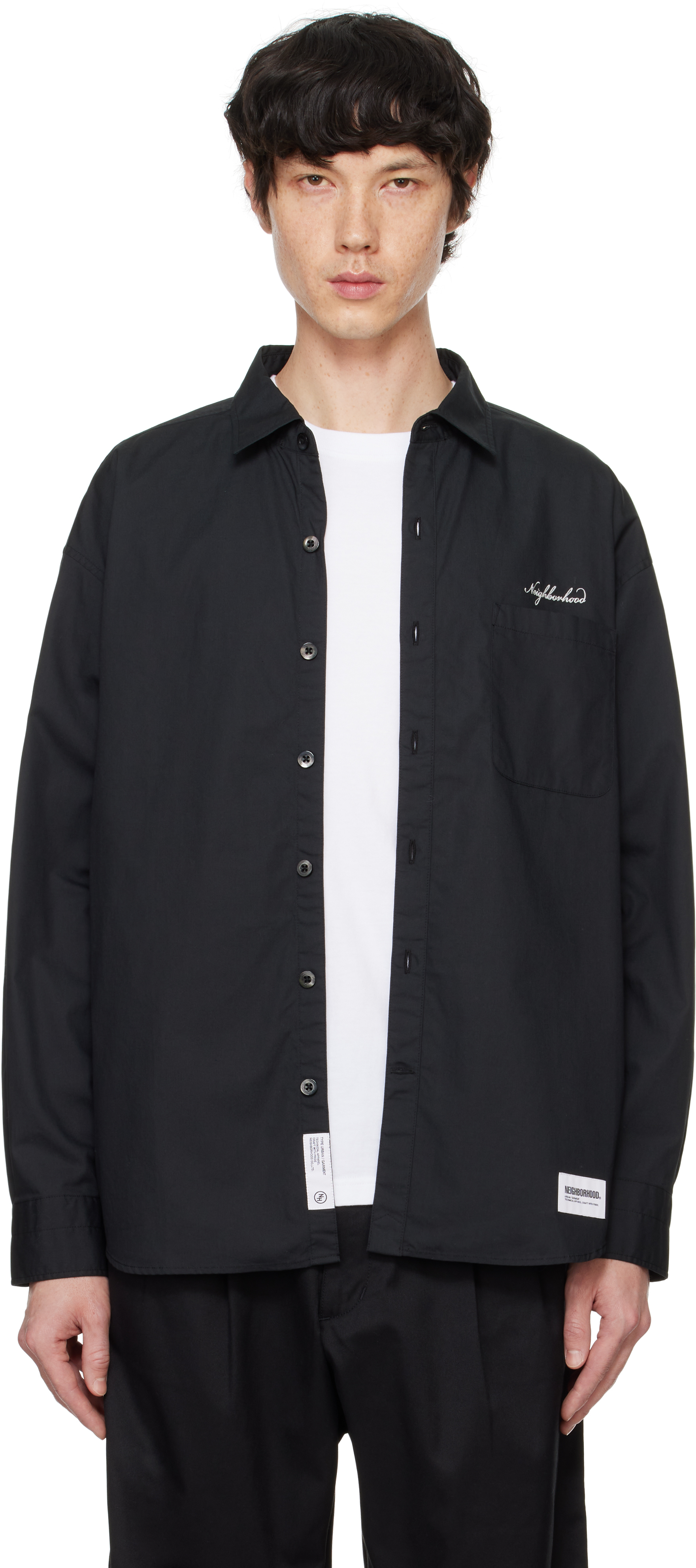 Black Trad LS Shirt