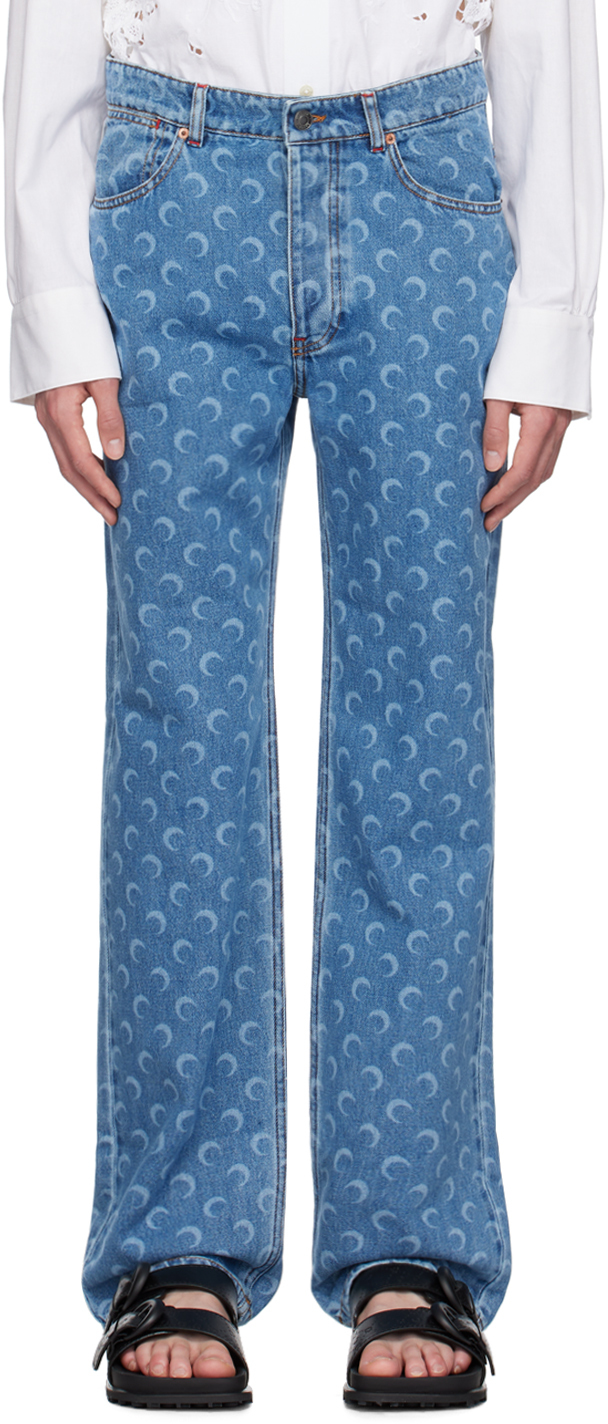 Blue Moon Laser Straight Jeans