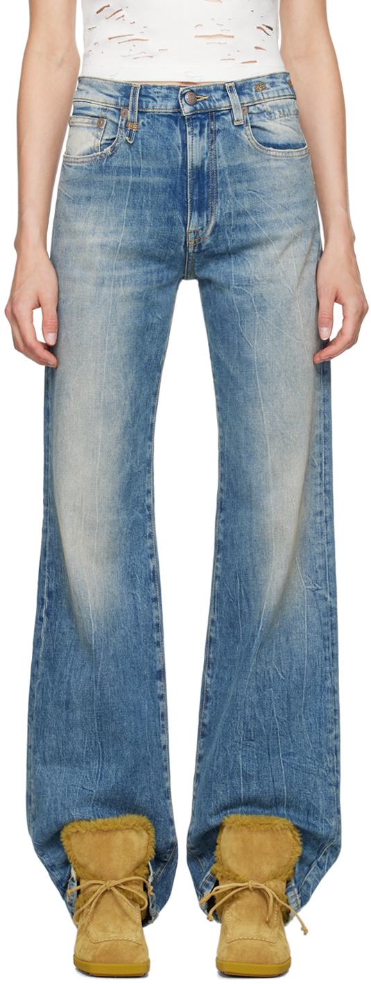 R13: Blue Jane Jeans | SSENSE