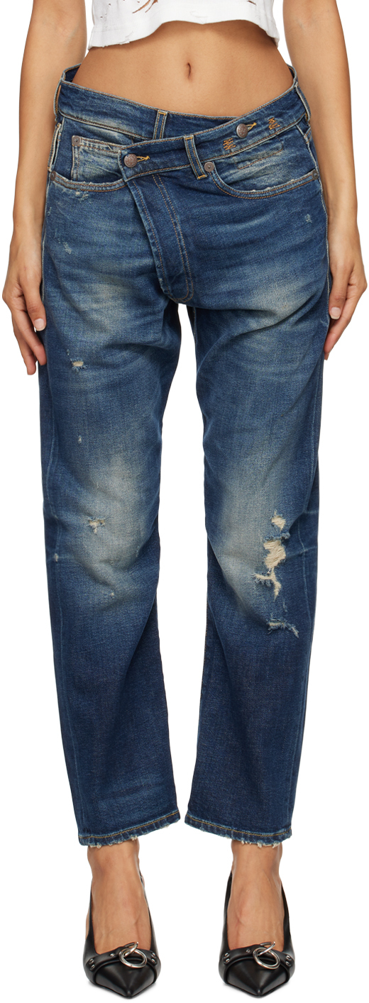 Blue Crossover Jeans